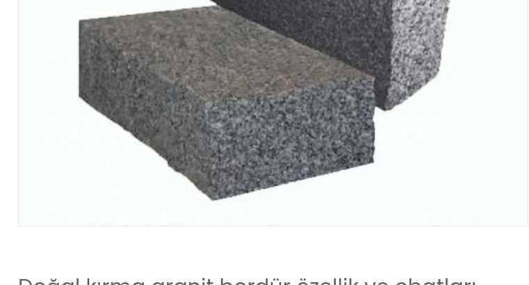 Erni Granit küptaş begonit küptaş Antalya